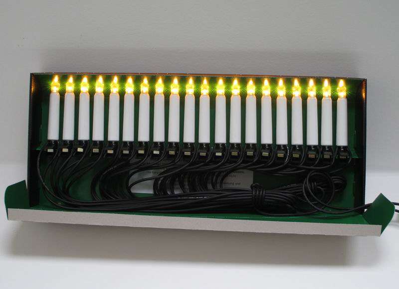 Hellum LEDBaumbeleuchtung für Außen Made in Germany ! 20 LEDKerzen
