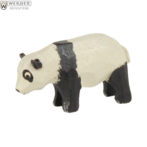 Reifentier Panda Jungtier , ca. 1,5 cm Werner Reifentiere Seiffen / Erzgebirge