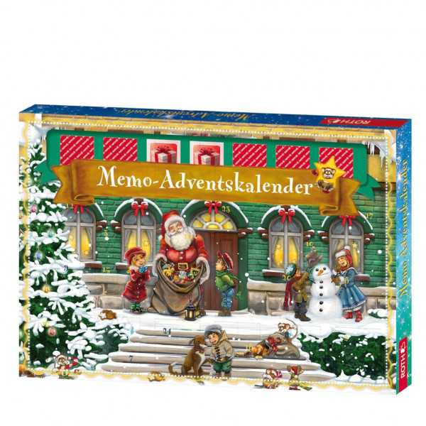 Memo-Adventskalender für Kinder