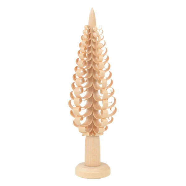 Erzgebirgisches Spanbäumchen 14 cm Baum-und Fensterschmuck Rudolph