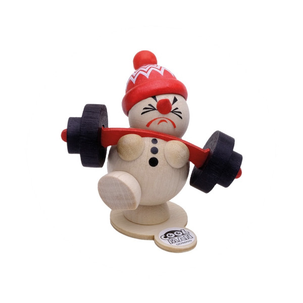 Cool Man Kraftakt - Sammelfigur ca. 5 cm by Karsten Braune - Echt Erzgebirge