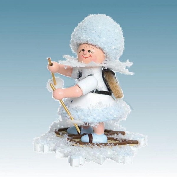 Schneeflöckchen Schneewanderer, Artikel 43117 Sammelfigur, Höhe ca. 5 cm