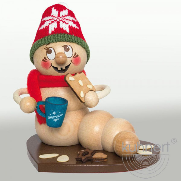 Erzgebirgische Räucherfigur Weihnachtsmark Rudi,37029 Höhe ca. 13 cm