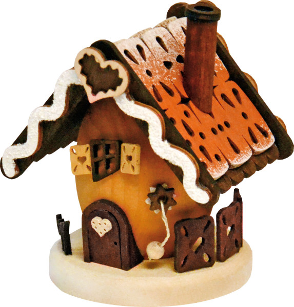 Mini-Räucherhaus, Pfefferkuchenhaus RATAGS - Made in Germany