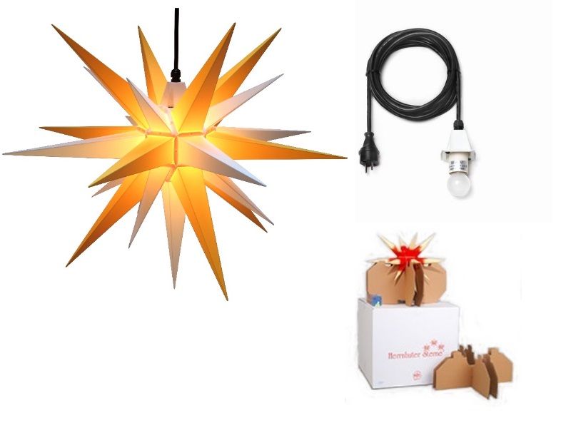 Herrnhuter Sterne fertig montiert | Sterneshop Erzgebirge