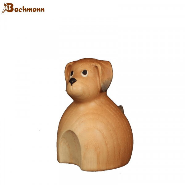 Gloria Krippenfigur Hirtenhund, Color, 16 cm* Holzschnitzerei Konrad Bachmann, Südtirol