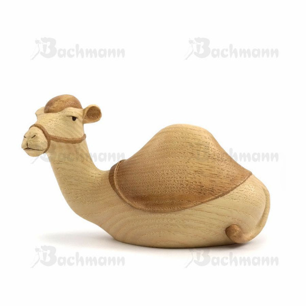 Gloria Krippenfigur Kamel, gebeizt, 12 cm*