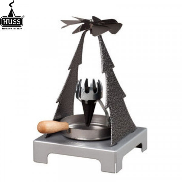 Huss Räucherkerzenpyramide Silber