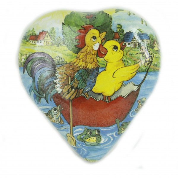 Original Nestler Füllherz / Osterherz Pappe 15 cm
