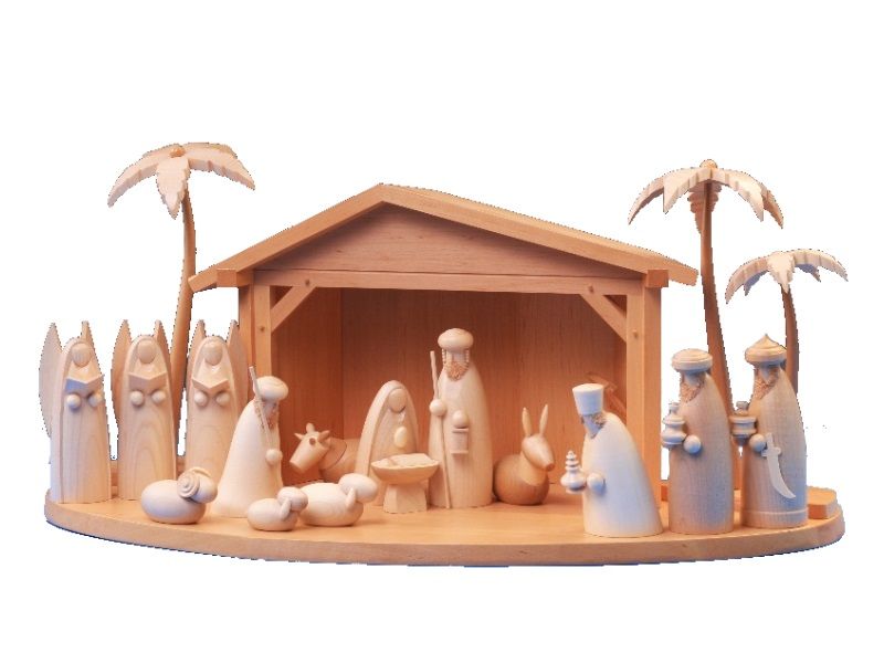 Weihnachtskrippen und Figuren  Schalling Holzkunst Seiffen 