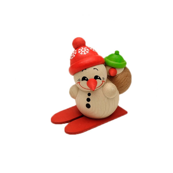 Cool Man Huckepack - Sammelfigur ca. 5 cm by Karsten Braune - Echt Erzgebirge