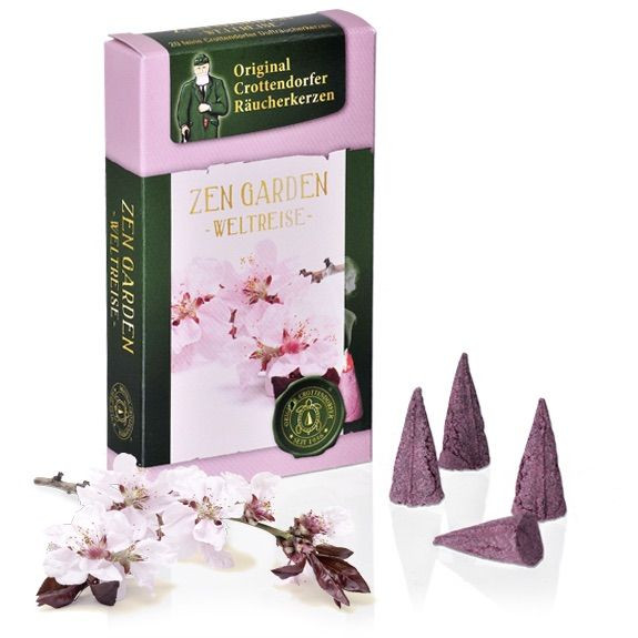 Original Crottendorfer Räucherkerzen - Zen Garden Packungsinhalt: 20 Stück Größe: M