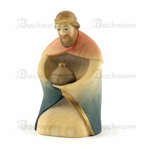 Gloria Krippenfigur König kniend, Color, 16 cm*, 16 cm*