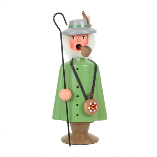 Klaus Huss Räuchermann Hirte farbig ca. 16 cm