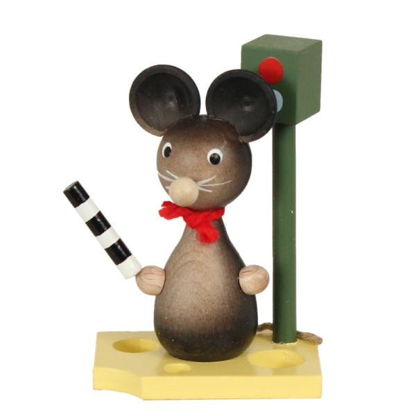 Mäusekind Mäusepolizei - Mäusekinder von Zenker Holzkunst Seiffen