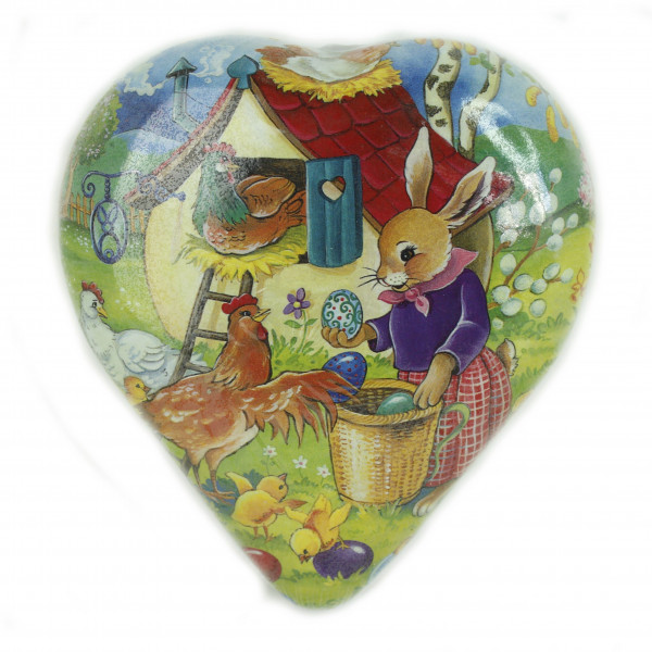 Original Nestler Füllherz / Osterherz Pappe 15 cm
