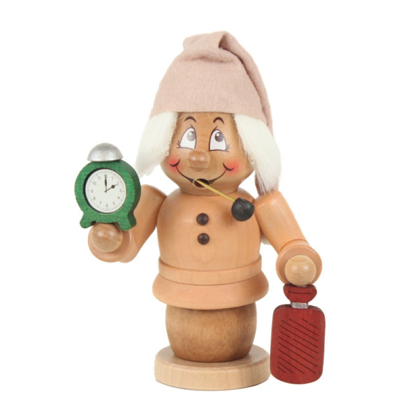 Räucherfigur Miniwichtel Gute Nacht Männchen Hergestellt im Erzgebirge by Kuhnert