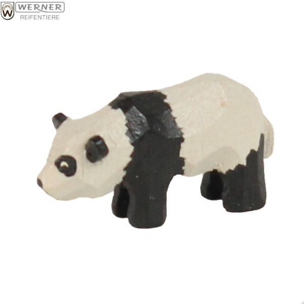 Reifentier Panda männlich, ca. 2,5 cm Werner Reifentiere Seiffen / Erzgebirge