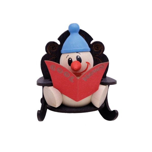 Cool Man Mittagspause - Sammelfigur ca. 5 cm by Karsten Braune - Echt Erzgebirge