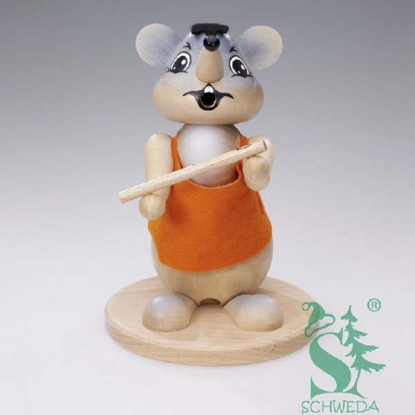 Familie Körnlein - Rauchfigur Maus ca. 18 cm