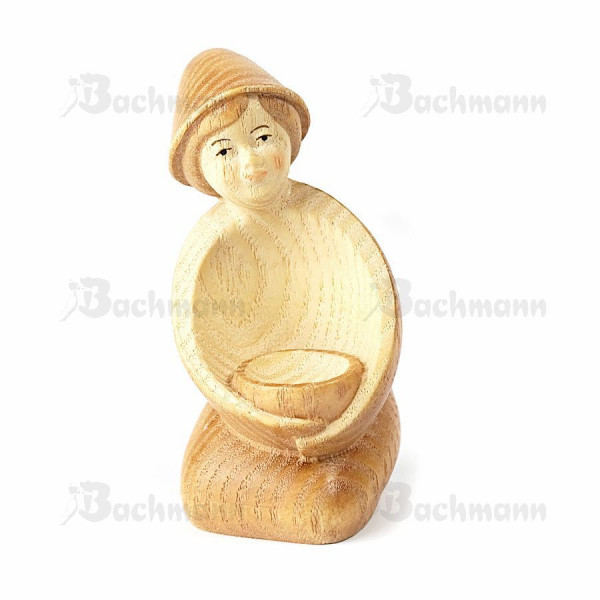 Gloria Krippenfigur Hirtenjunge, gebeizt, 12 cm*