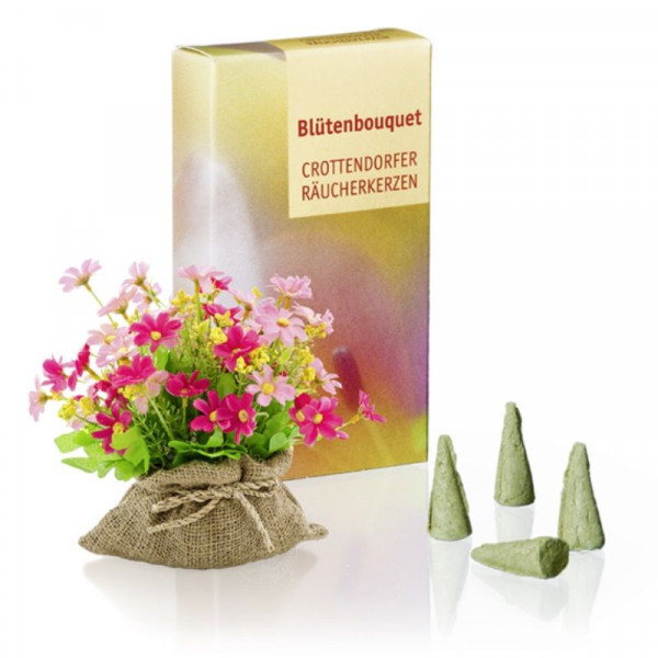 Original Crottendorfer Räucherkerzen - Blütenbouquet