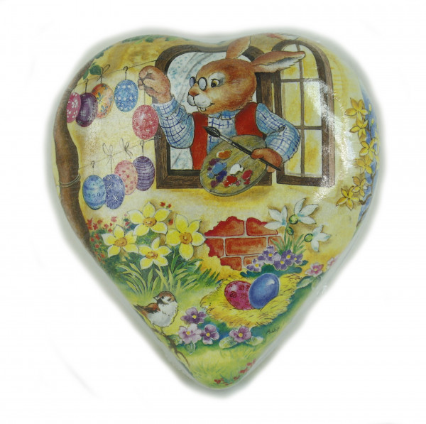 Original Nestler Füllherz / Osterherz Pappe 15 cm