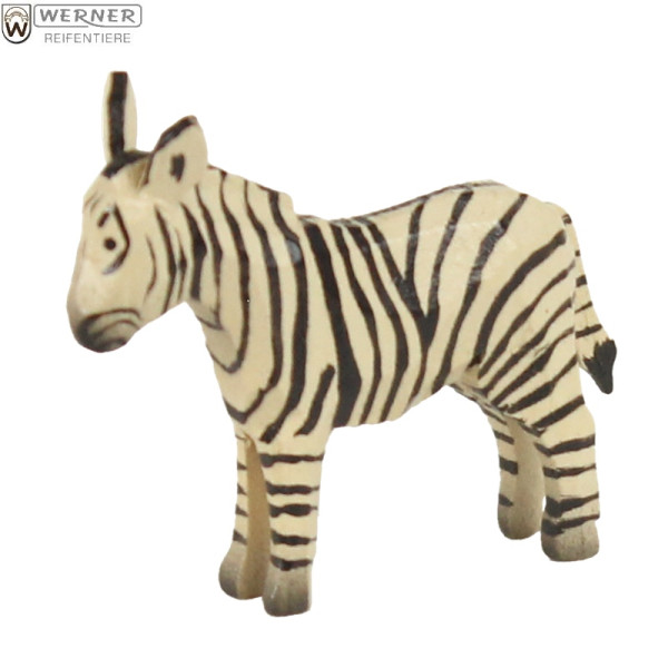 Reifentier Zebra, ca. 3,7 cm Werner Reifentiere Seiffen / Erzgebirge