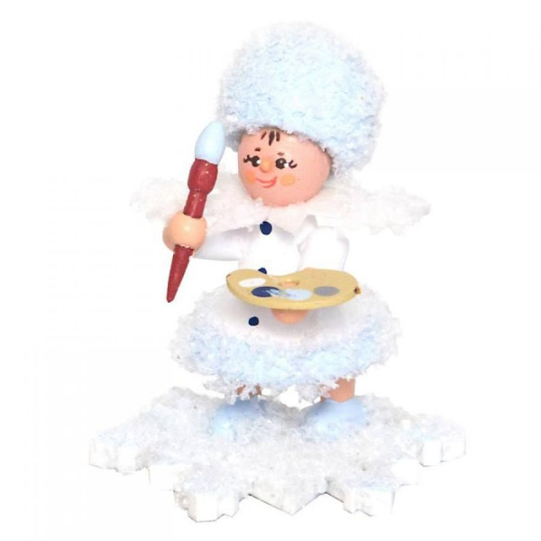 Schneeflöckchen Künstler, Artikel 43128 Sammelfigur, Höhe ca. 5 cm