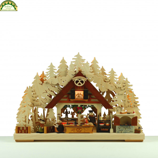 3D-Schwibbogen klein, Weihnachtsbäckerei