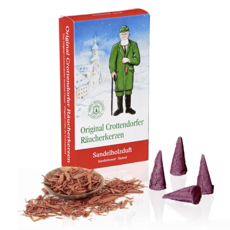 Crottendorfer Räucherkerzen - Grüner Apfel 24er