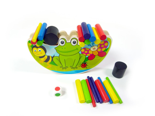 Balancierspiel Frosch Hess