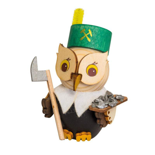 Kuhnert Holzfigur Minieule Bergmann (Annaberg) , Höhe ca. 7 cm