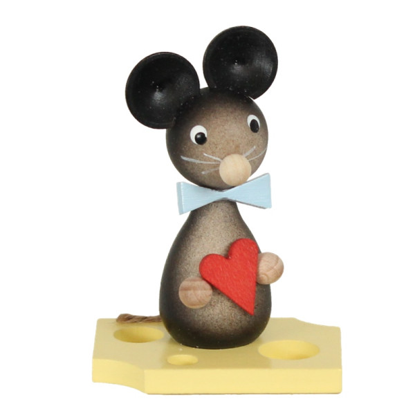 Mäusekind mit Herz - Mäusekinder von Zenker Holzkunst Seiffen