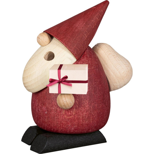 Saico Räucherfigur Weihnachtsmann Bescherung Qualität aus dem Erzgebirge - Made in Germany