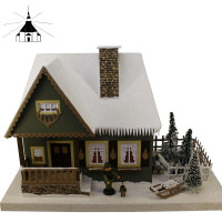 Vorschau: Erzgebirgisches Lichterhaus Altes Forsthaus mit Vorschau: Erzgebirgisches Lichterhaus Altes Forsthaus mit