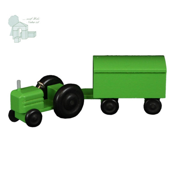 Mini Traktor Möbeltransporter farbig