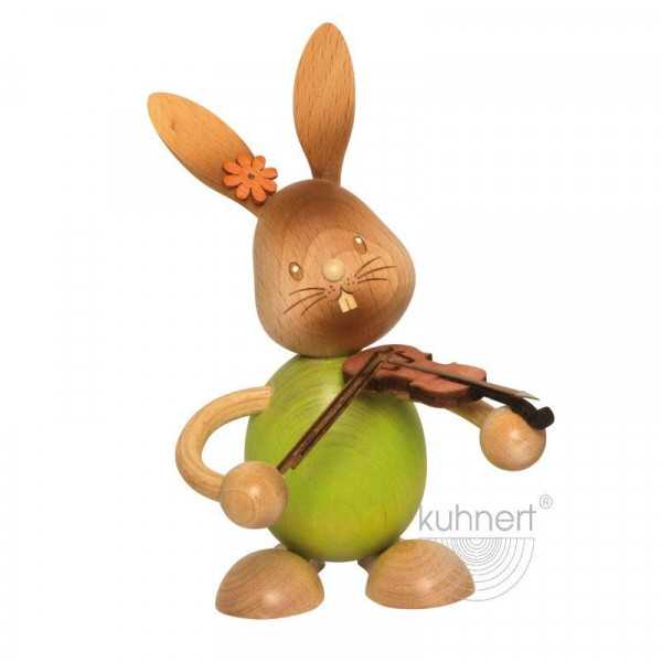 Stupsi Hase mit Geige, Artikel 52233 Höhe ca. 11 cm