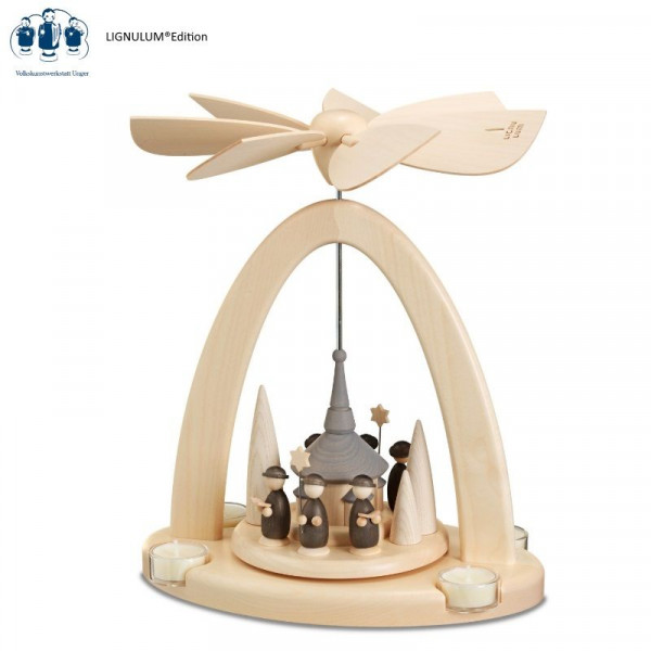 Tischpyramide roto Farbgestaltung "mono"