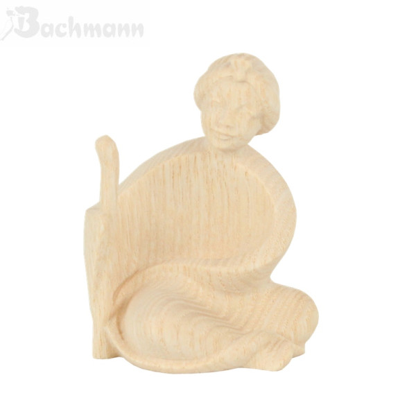 Gloria Krippenfigur Beduine, Esche natur, 12 cm* Holzschnitzerei Konrad Bachmann, Südtirol