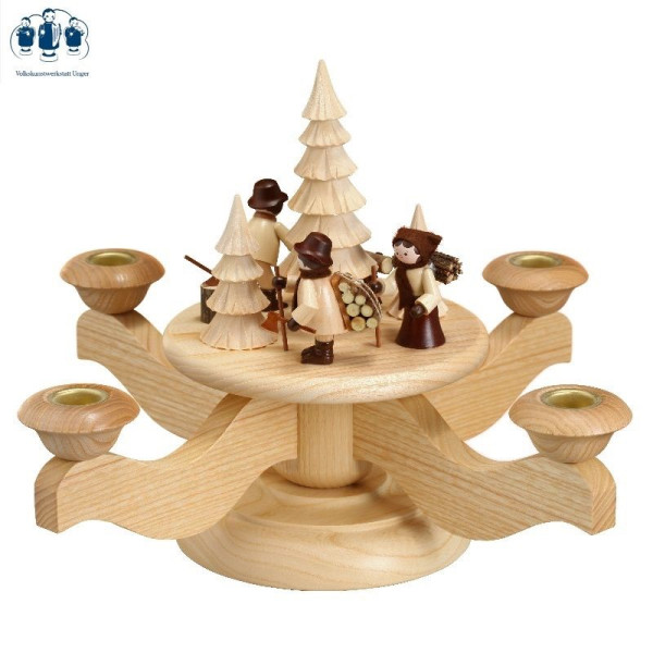 Adventsleuchter Waldleute Volkskunstwerkstatt Unger
