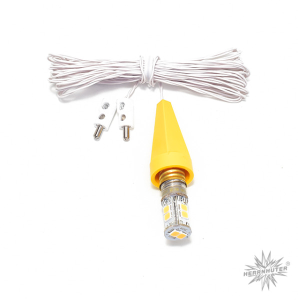 Beleuchtung für A1e gelb mit LED mit Kappe und Stecker