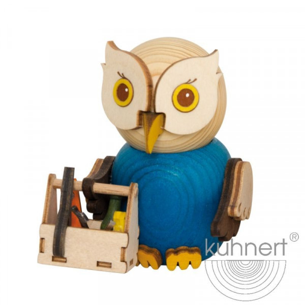 Kuhnert Holzfigur Minieule Handwerker Kuhnert Artikel 37331, Höhe ca. 7 cm