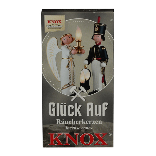 Knox Räucherkerzen "Glück-Auf" 24 Stück, Größe M