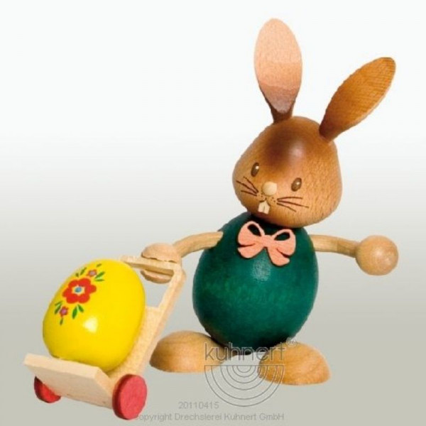 Stupsi Hase mit Trolley, Artikel 52203 Höhe ca. 11 cm