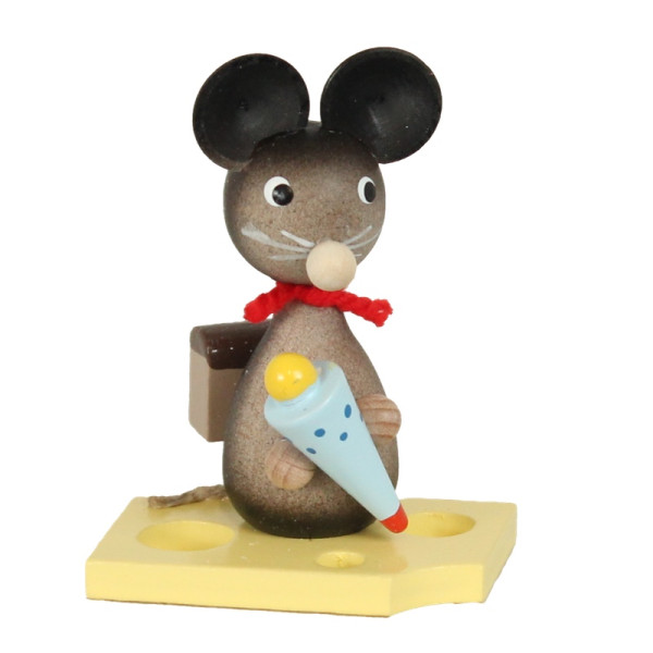 Mäusekind Zuckertüte - Mäusekinder von Zenker Holzkunst Seiffen