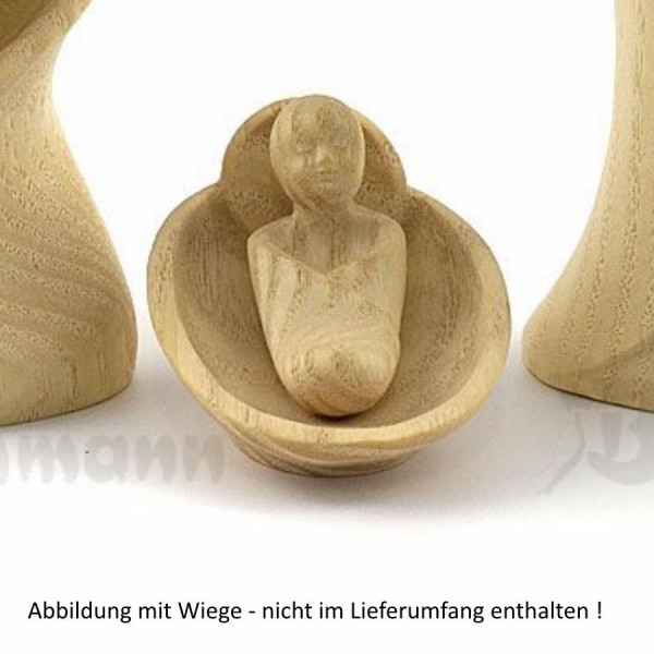 Gloria Krippenfigur Jesuskind, Esche natur, 12 cm*