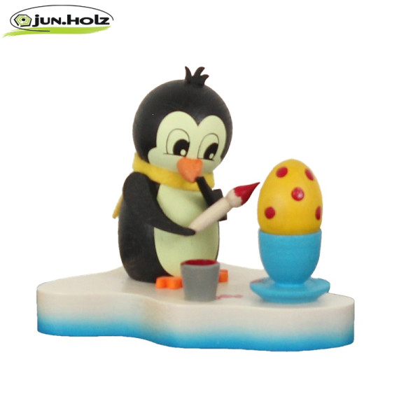 Pinguin auf Eisscholle - EiEiEi - jun.Holz Olbernhau