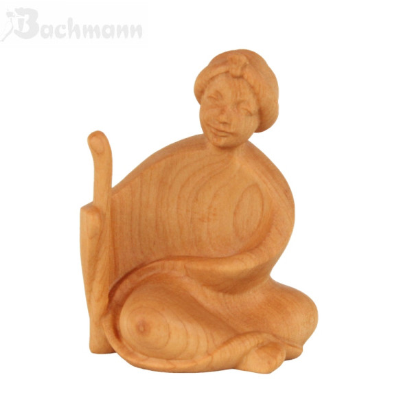 Gloria Krippenfigur Beduine, Kirsche, 16 cm* Holzschnitzerei Konrad Bachmann, Südtirol