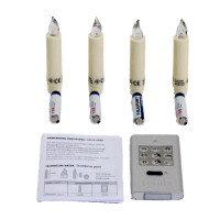 4er Set kabellose Beleuchtung mit Fernbedienung und Batterie passend als Ersatz für Pyramiedenkerzen ca. 7 cm hoch 4er Set kabellose Beleuchtung mit Fernbedienung und Batterie passend als Ersatz für Pyramiedenkerzen ca. 7 cm hoch
